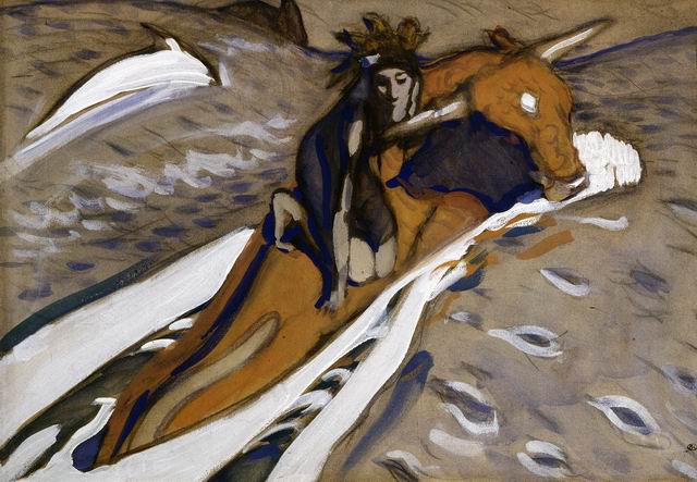 Серов В.А. Похищение Европы. 1910. ГРМ Серов В.А. Похищение Европы. 1910. ГРМ